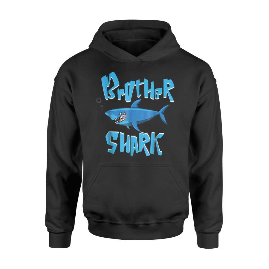 Brother Shark Cool I Heart Monster Fish Hoodie