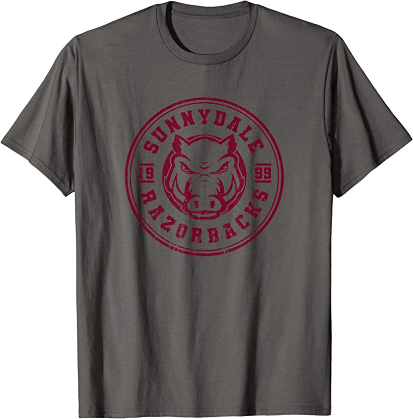 Vintage Sunnydale Razorbacks High School Class of 1999 T-Shirt