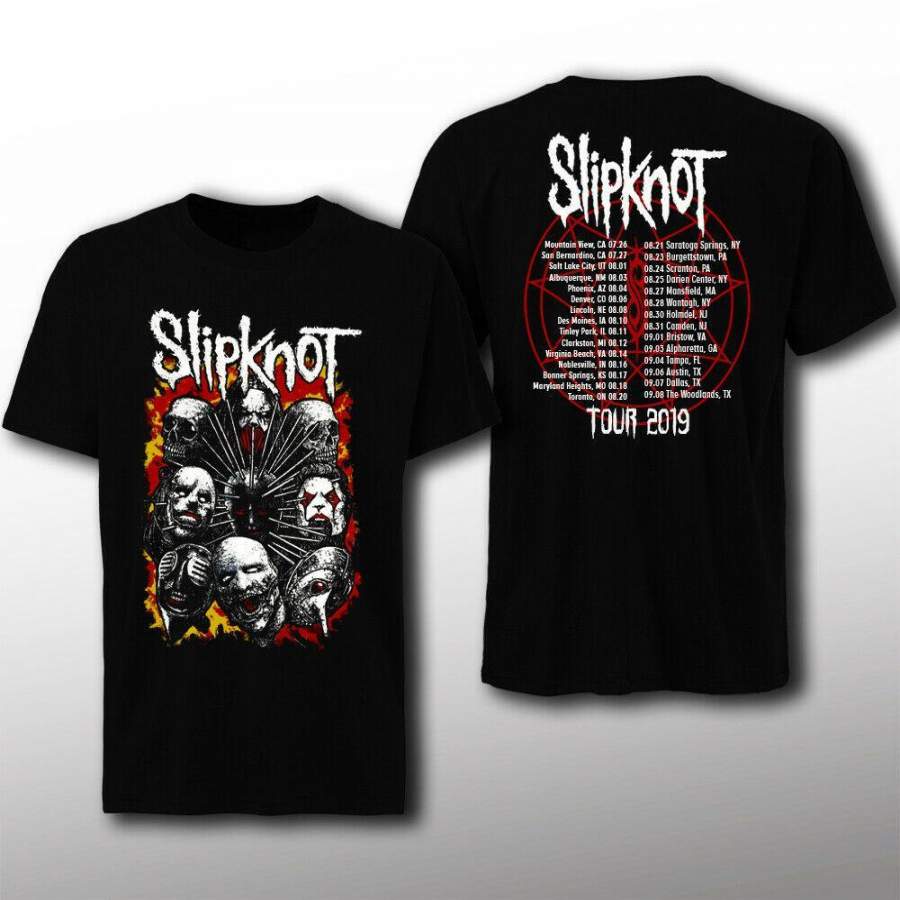 New Slipknot 2019 Tour Knotfest Roadshow Men’s T-Shirt