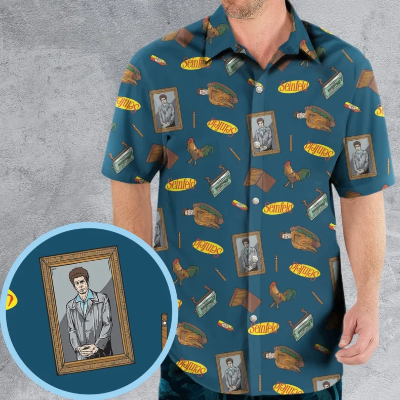 Seinfeld Kramer Icons Pop Culture Hawaiian Shirt