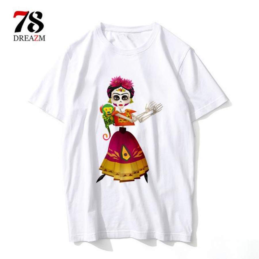 T Shirt Mexican girl power Men feminist T-Shirt Fashion T Shirt Top Tees feminism funny male