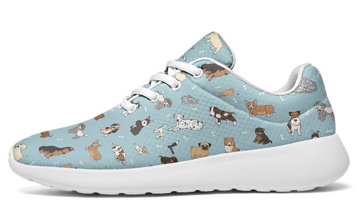 Puppy Doodles Athletic Running Shoes Sport Sneakers