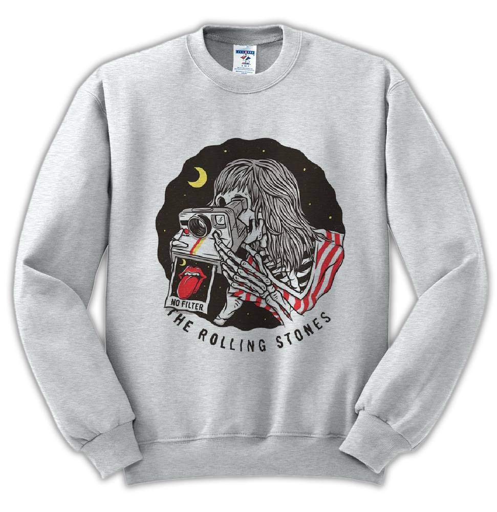 The Rolling Stones Merch No Fillter Tshirt Sweatshirt Hoodie