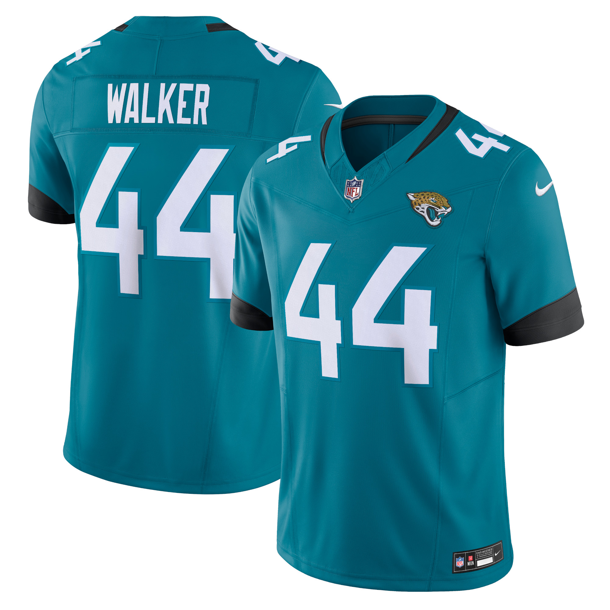 Travon Walker Jacksonville Jaguars Vapor F.U.S.E. Limited Jersey – Teal