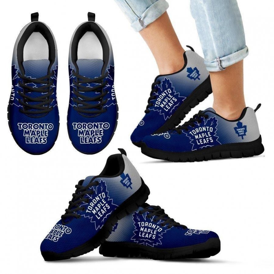 Colorful Unofficial Toronto Maple Leafs Sneakers #849