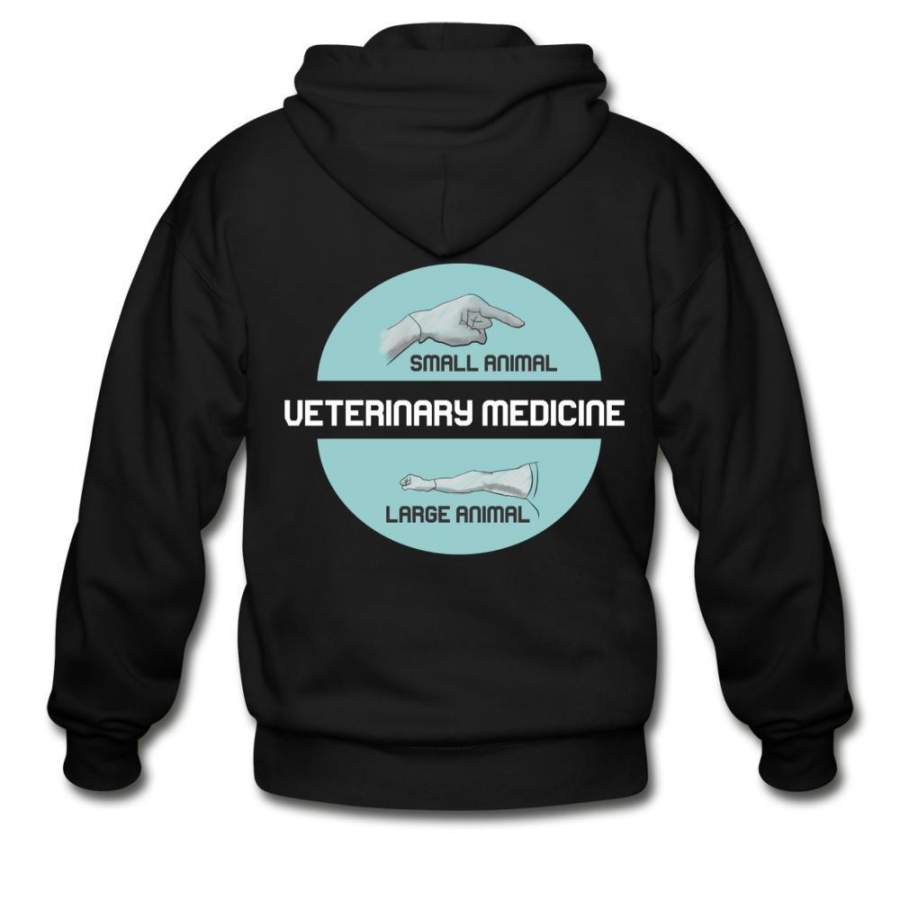 Veterinary Medicine – Small & Big animal Unisex Zip Hoodie