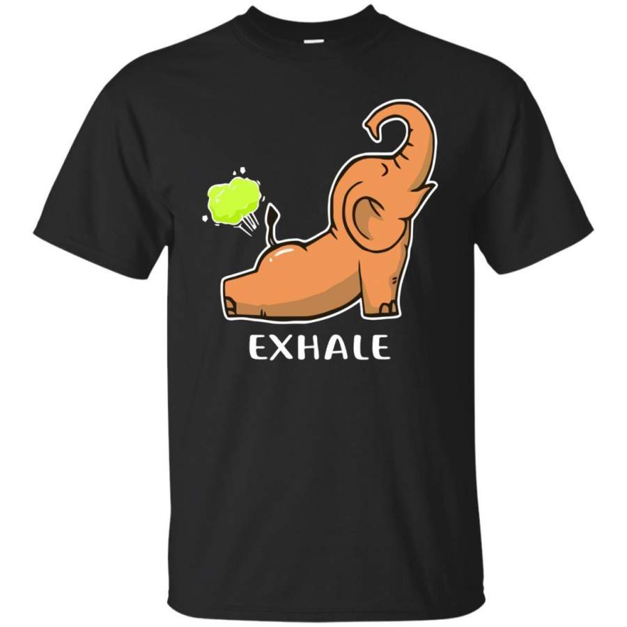 AGR Exhale Elephant Yoga Shirt