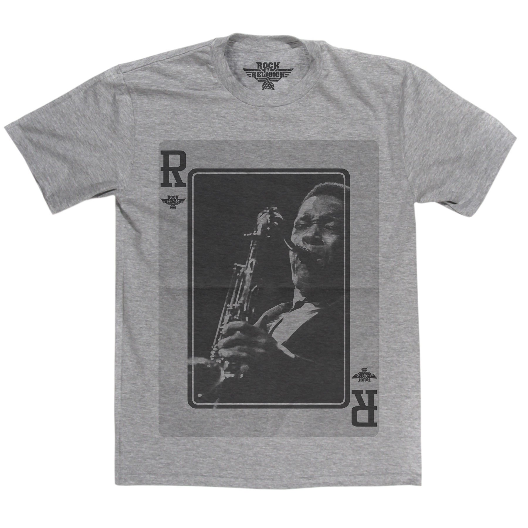 Rock is Religion John Coltrane T Shirt