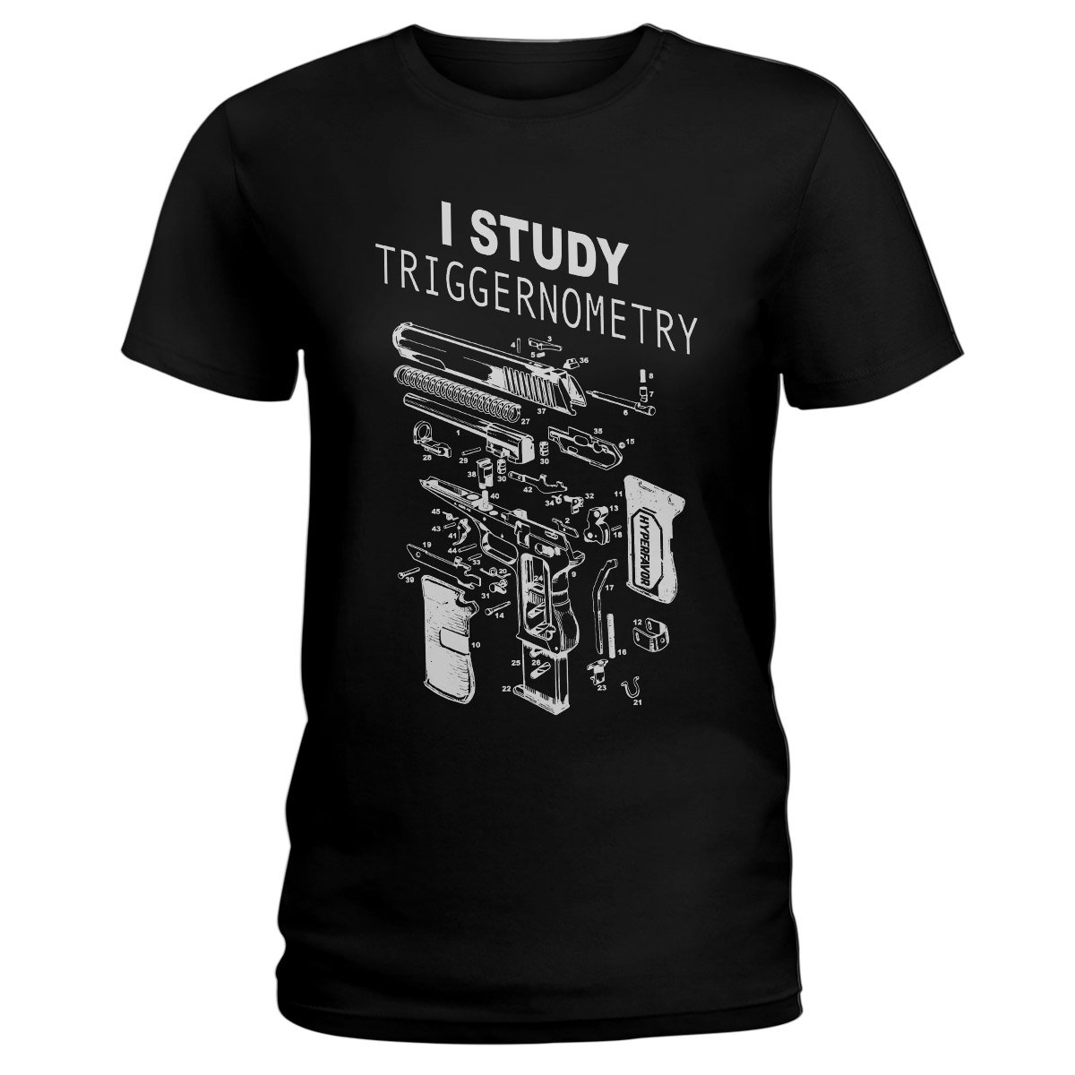 I Study Triggernometry Shirt For Men And Women, Funny Triggernometry Ladies T-Shirt