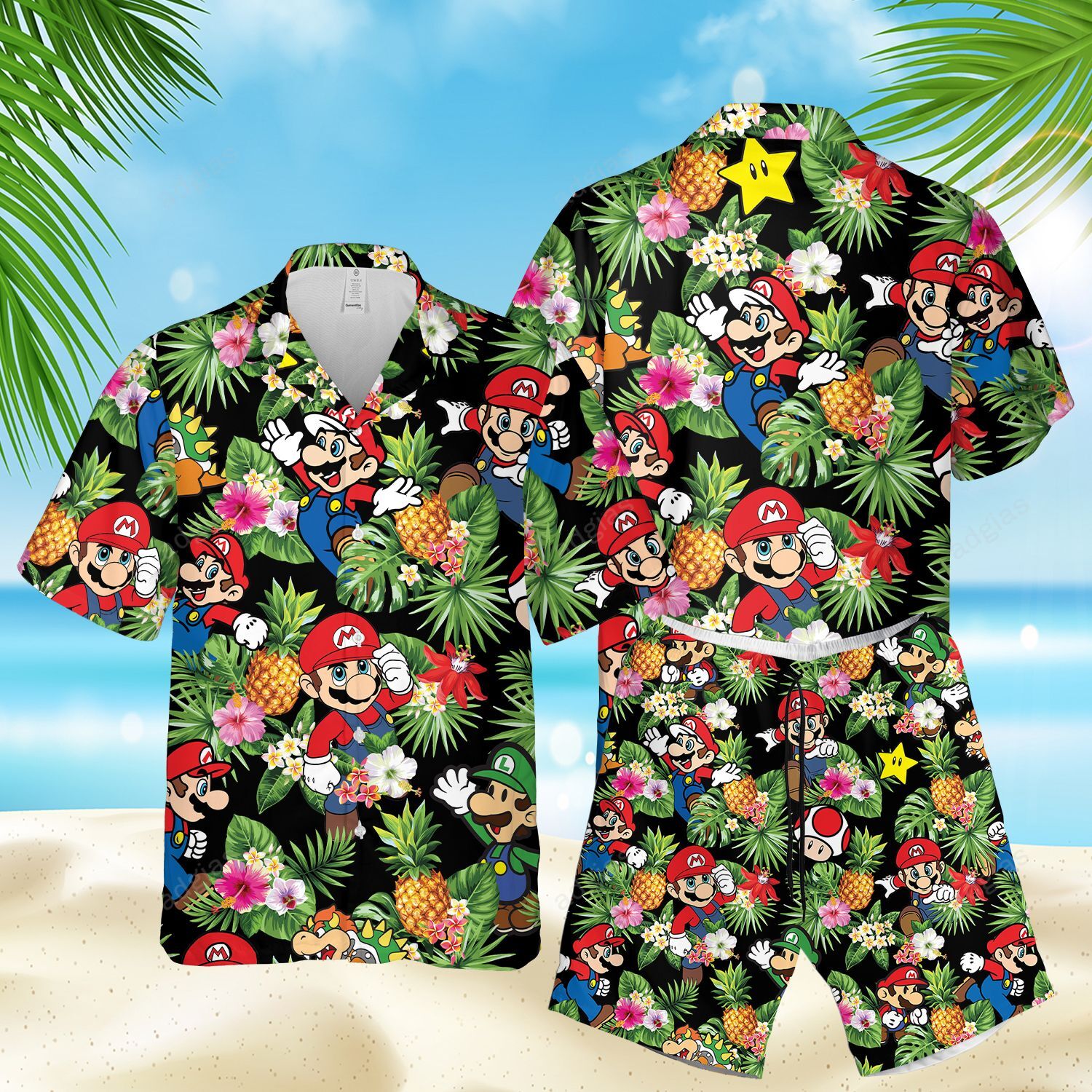 Smg Aloha Summer Hawaiian Style Outfit Ha62610