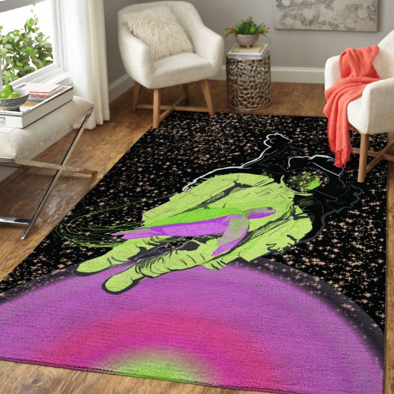 Where is the space rabbit – Space Area Rug Carpet