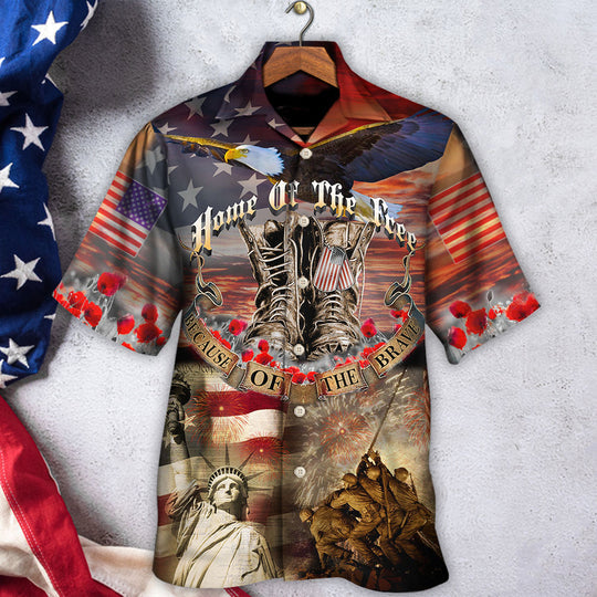 Veteran Proud To Be A With Boots Hawaiian Shirt | Hw3312