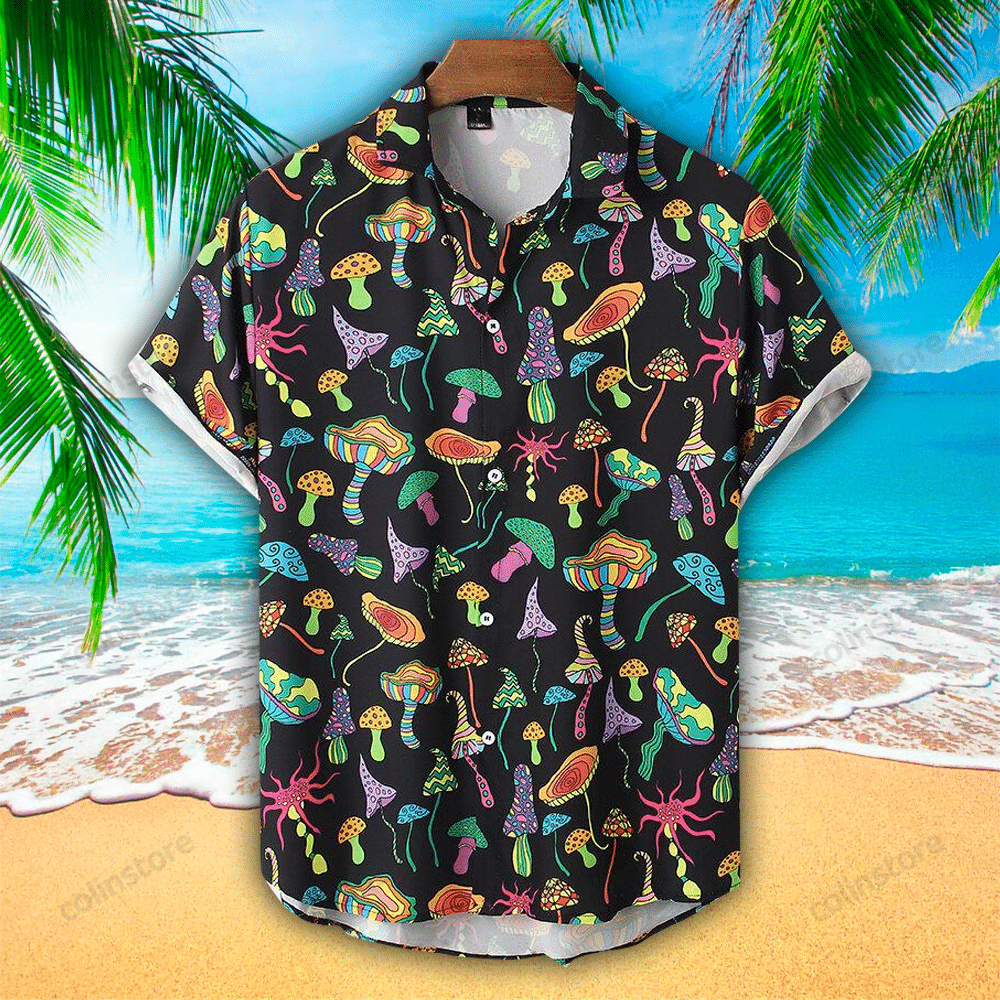 Mushroom Hawaii Shirt For Lovers Aloha Ha56086