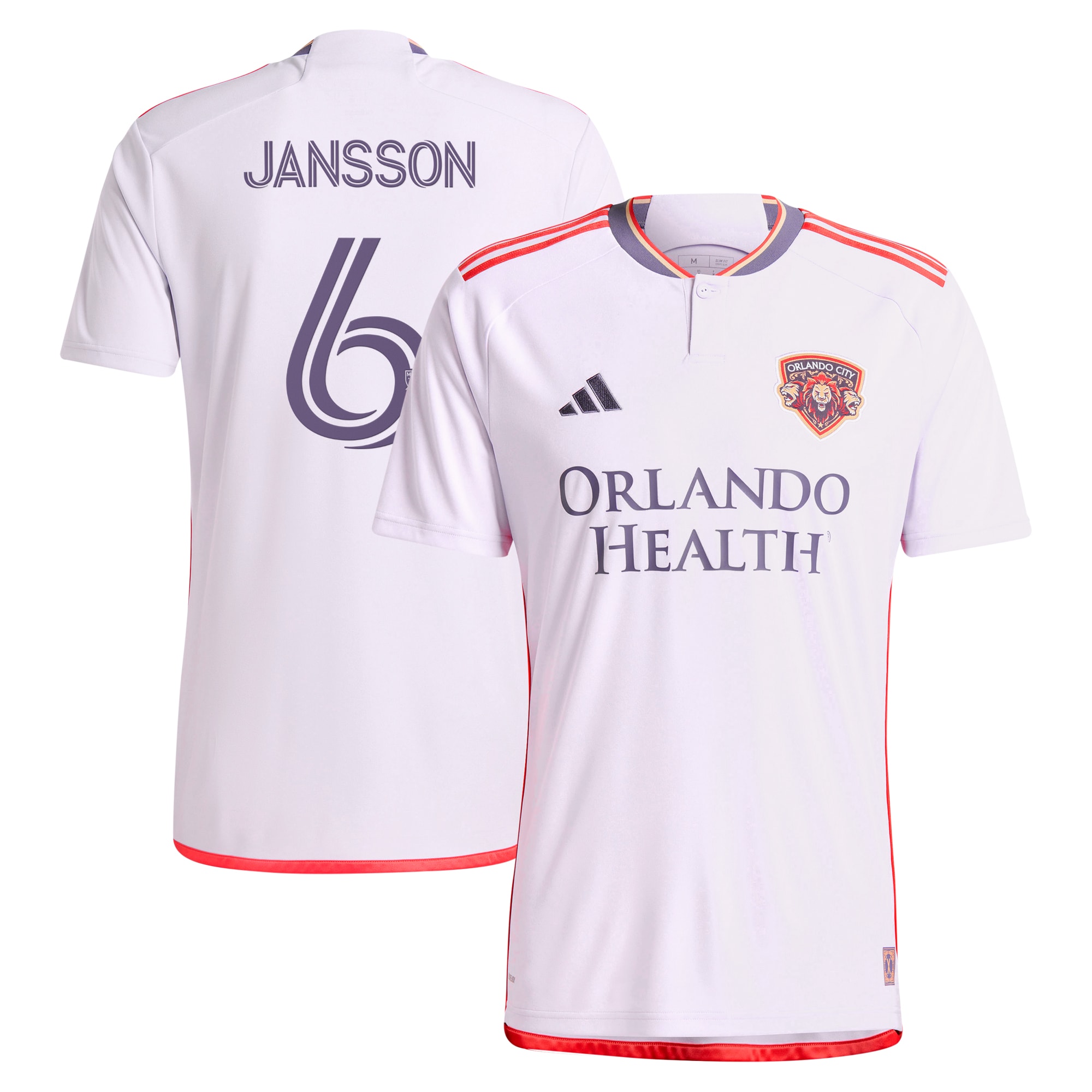 Robin Jansson Orlando City SC 2024 Legacy Kit Replica Player Jersey  Purple