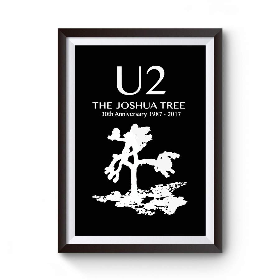 U2 Joshua Tree 30th Anniversary Unique Gift Poster