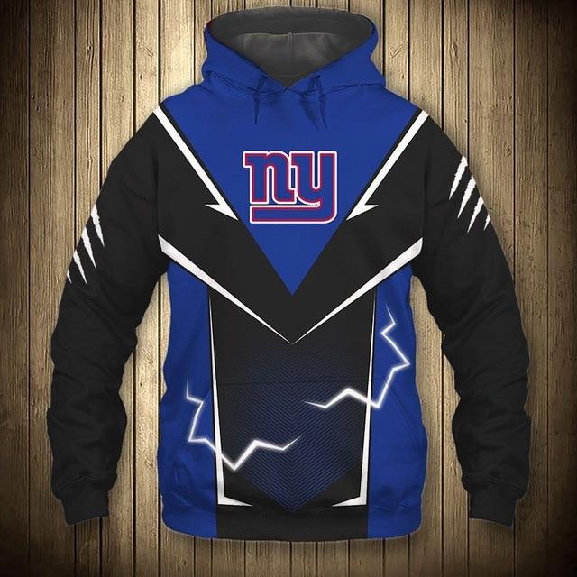 New York Giants Flame Hoodie