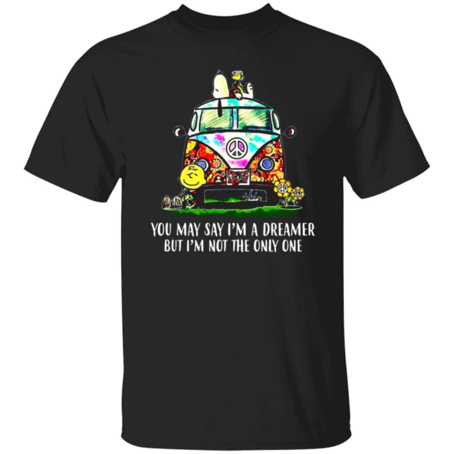 Snoopy Charlie You May Say I’m A Dreamer But I’m Not The Only One T Shirt