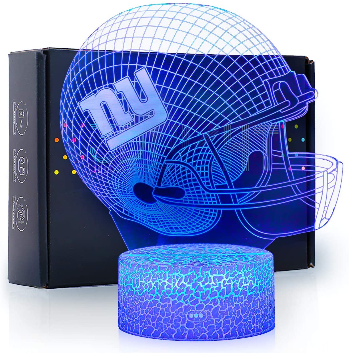 New York Giants 3D Illusion Led Lamp 1