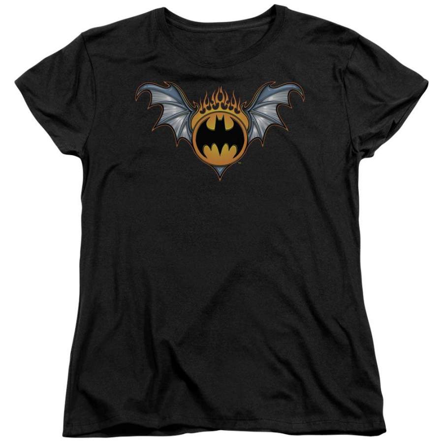 Batman – Bat Wings Logo Short Sleeve Women’s Tee