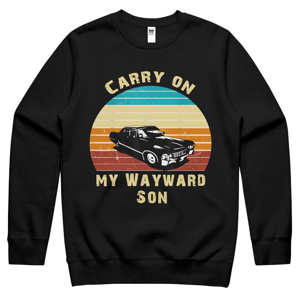 Carry On My Wayward Son Vintage Crewneck Sweatshirt