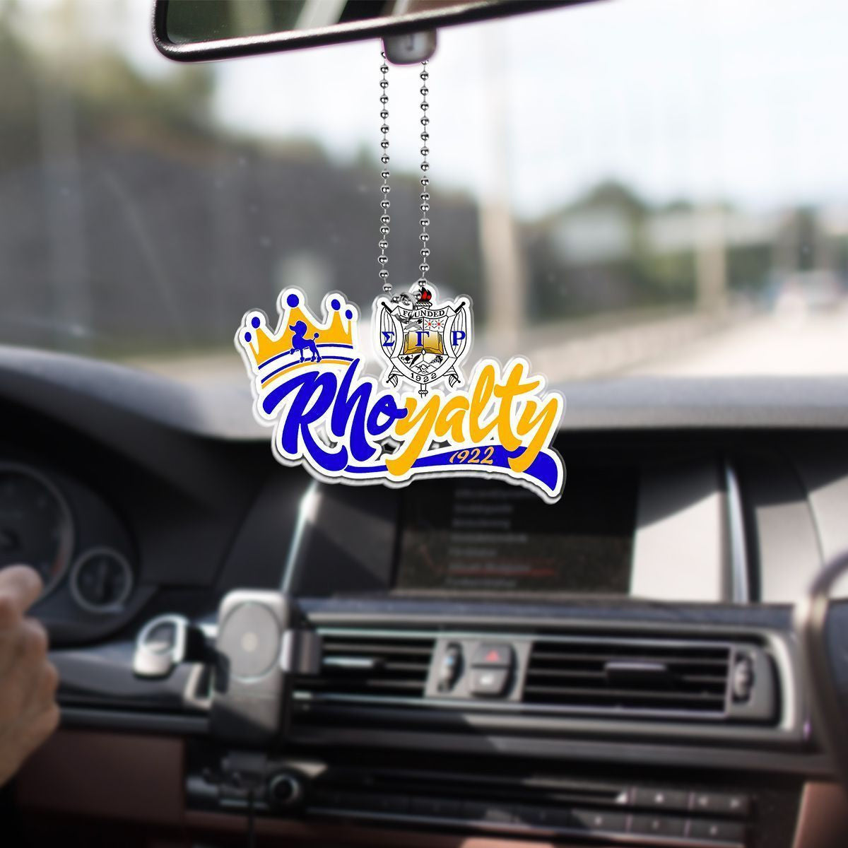 Sorority Ornament – Sigma Gamma Rho Rhoyalty Sorority Car Hanging Ornament