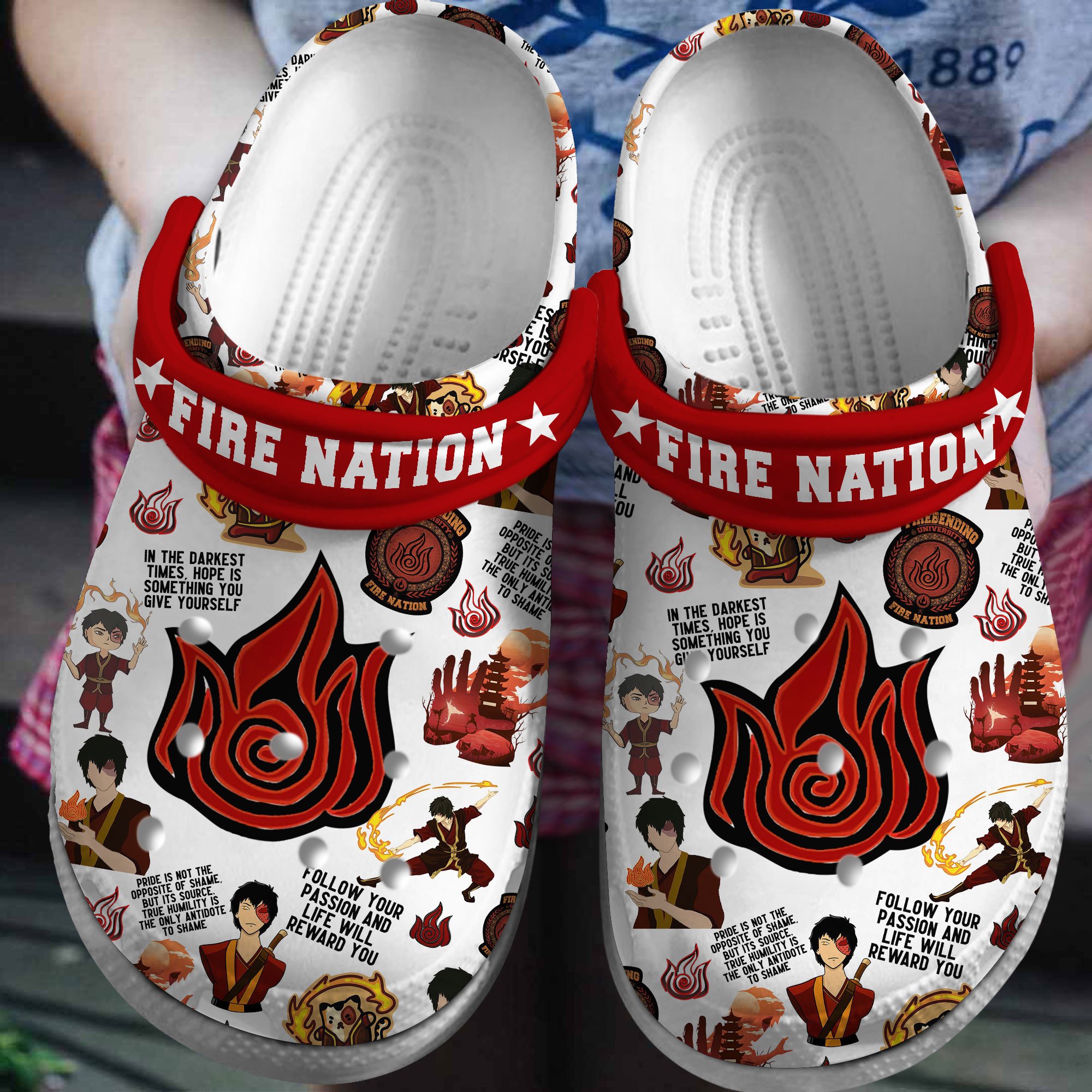 Avatar Fire Nation Movie Crocss Clogs For Men Women And Kid Tr1805575369