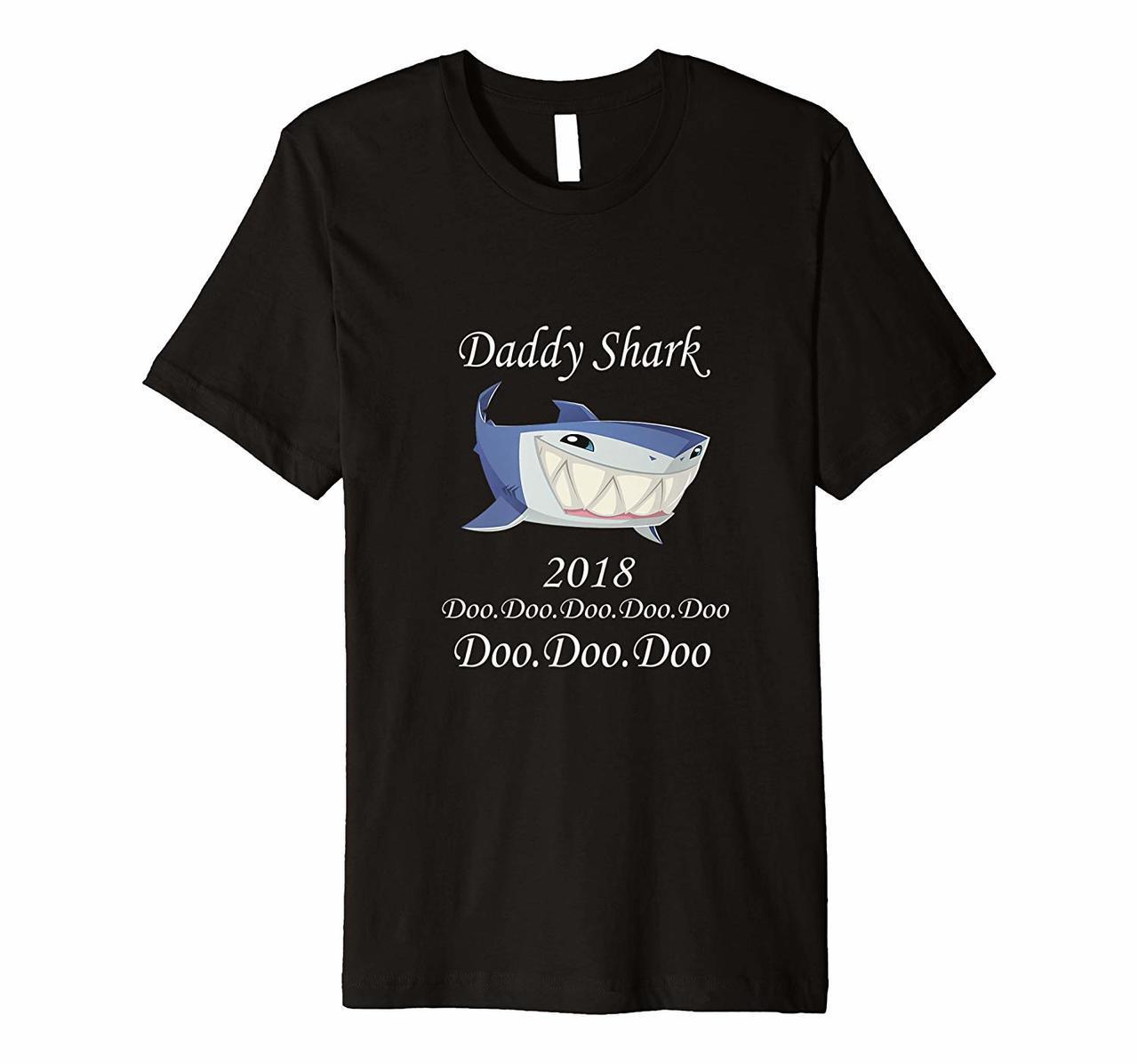 Daddy Shark Baby Mommy Family Shark T-Shirt Lovely