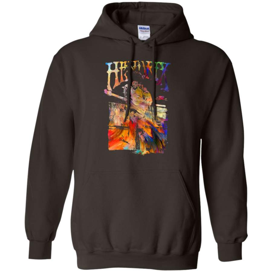 Jimi Hendrix Watercolor Hendrix Pullover Hoodie – KreamShirt