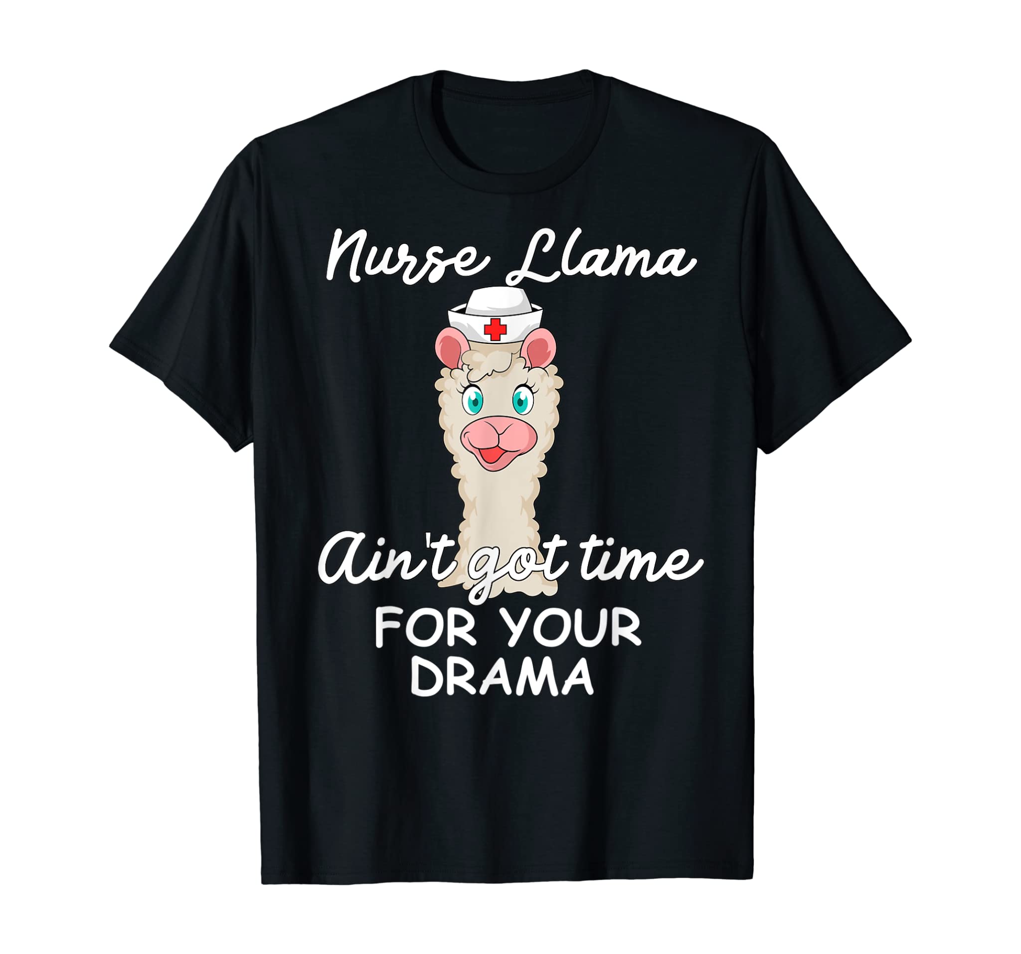 Nurse Llama Funny Nursing Registered Practitioner Gift T-Shirt