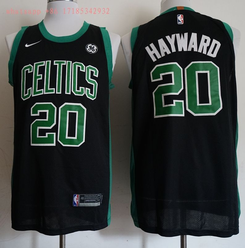 Boston Celtics Gordon Hayward #20 2020 NBA New Arrival Black Jersey