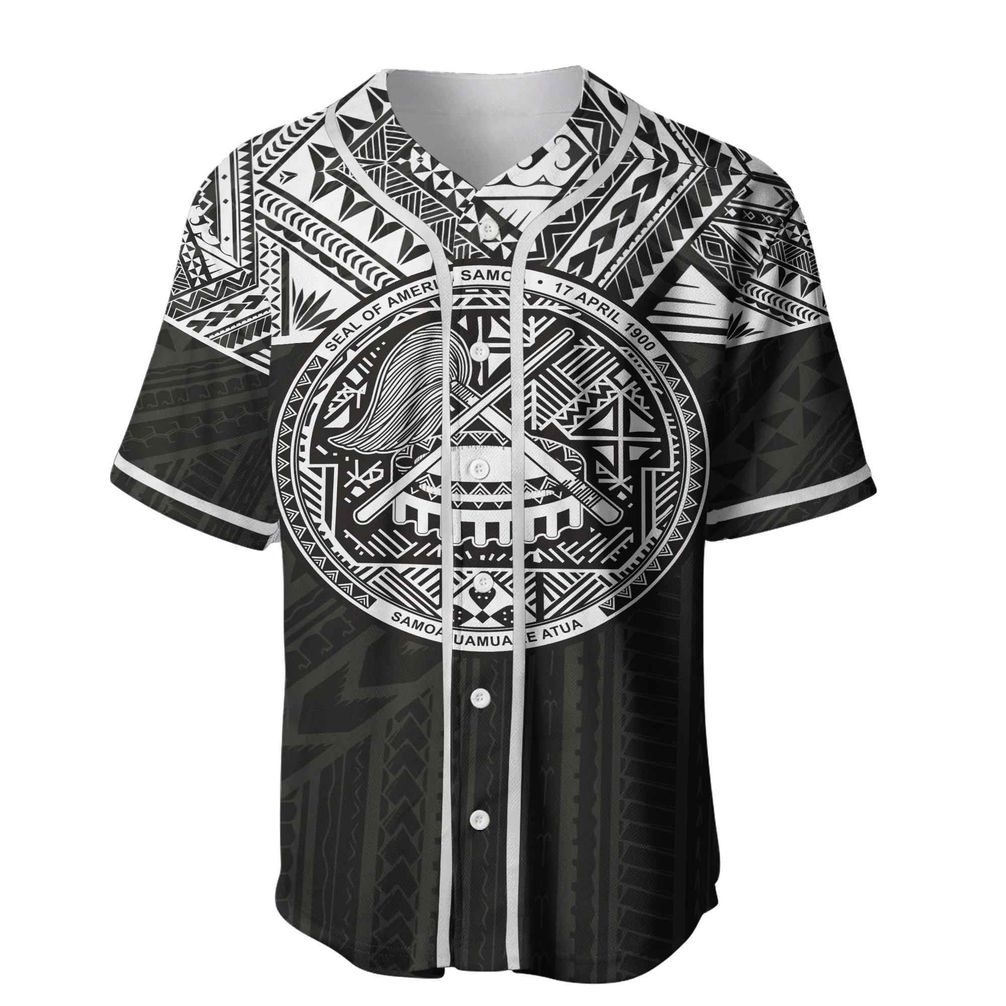 American Samoa And Samoa Polynesian Version Baseball Jersey Shirt