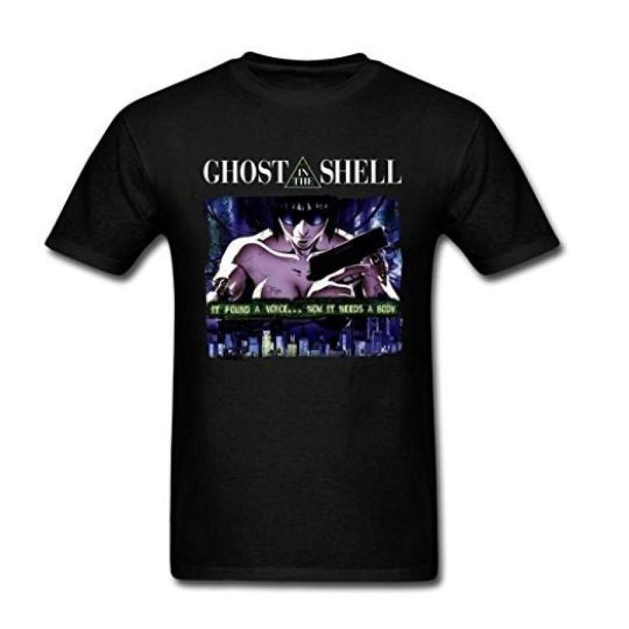 Ghost In The Shell Poster T Shirt For Men