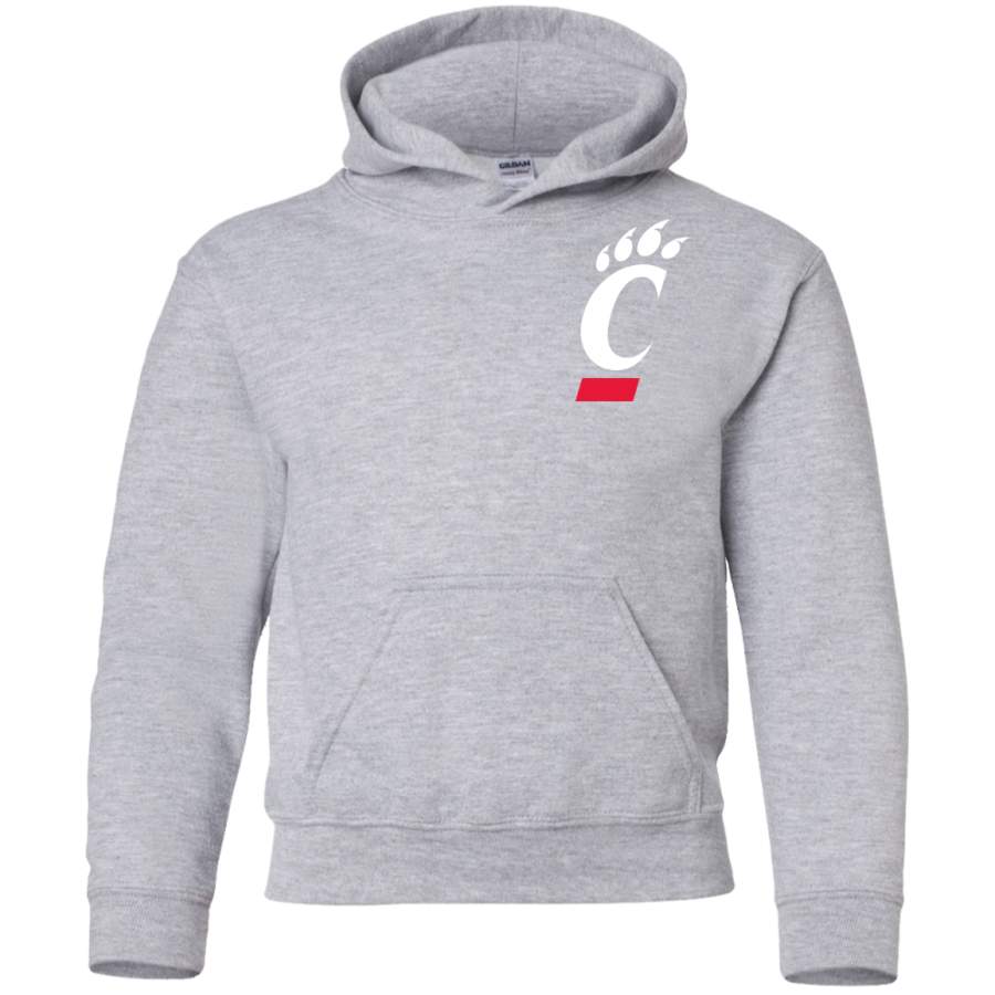 AGR Cincinnati Bearcats Logo Youth Pullover Hoodie