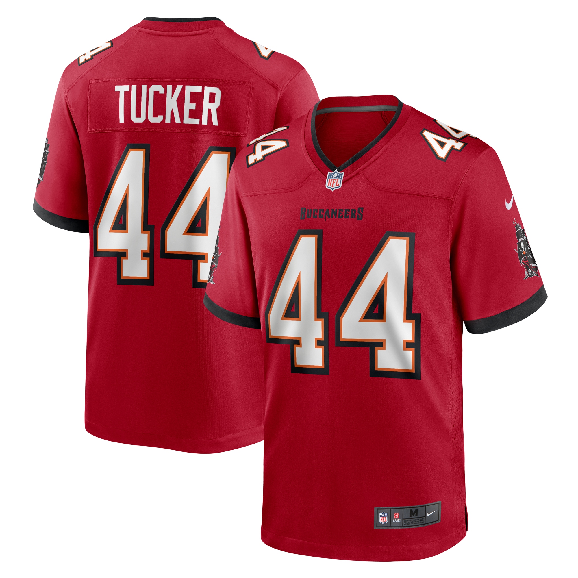 Sean Tucker Tampa Bay Buccaneers Game Jersey – Red