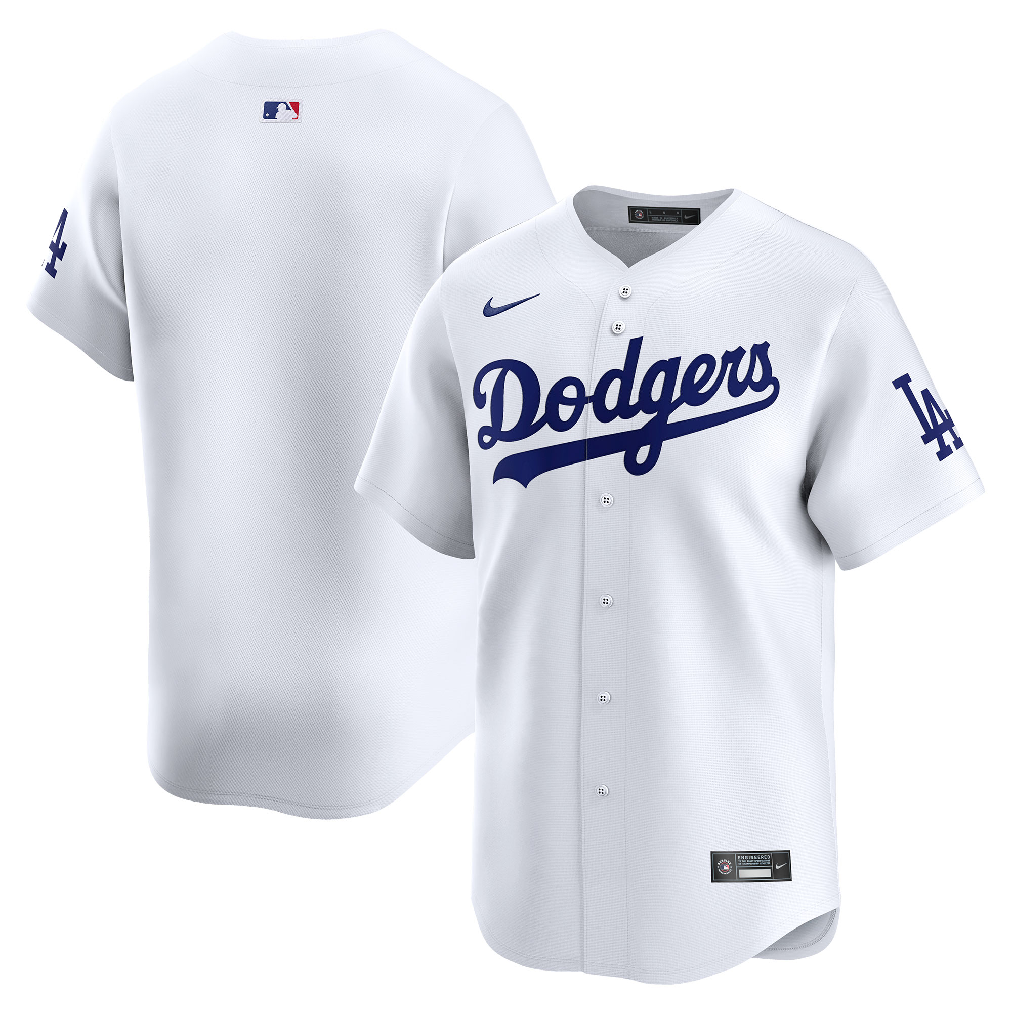 Los Angeles Dodgers Home Limited Jersey – White