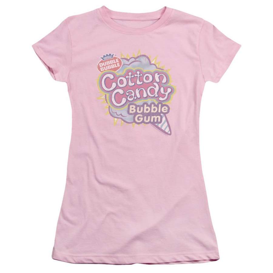 Dubble Bubble Cotton Candy Juniors T-Shirt