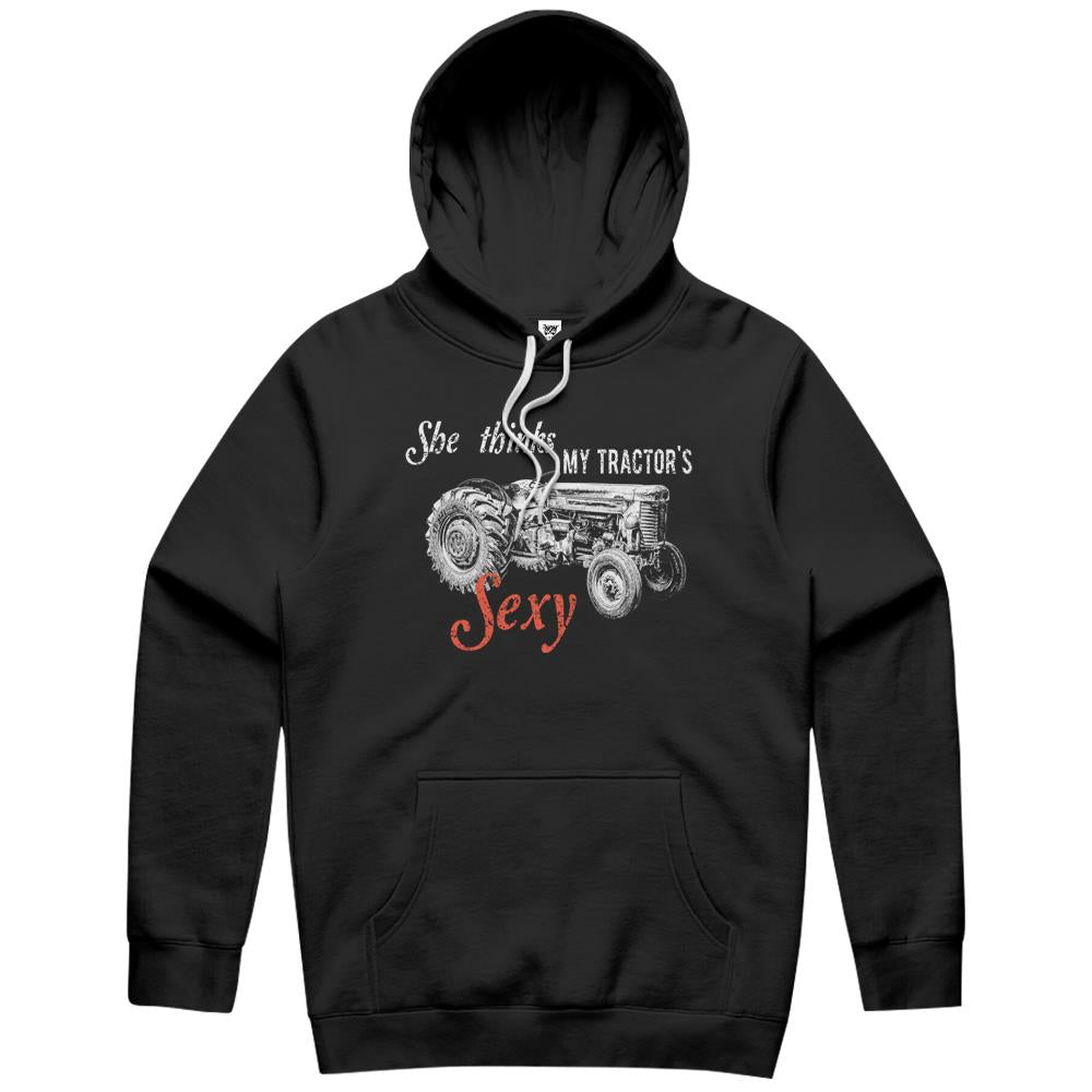 She Thinks My Tractor Sexy Hoodie