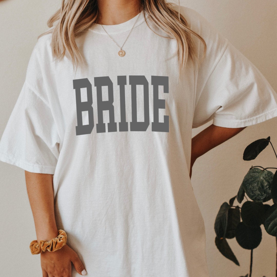 Bride T-Shirt , Comfort Colors T-Shirt , Wedding Shirt, Bachelorette Shirt