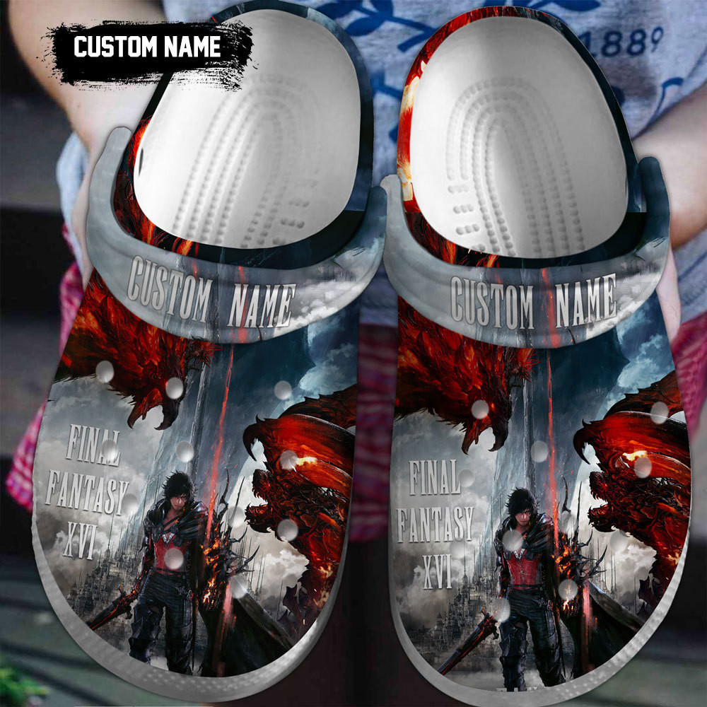 Final Fantasy Customized Crocss Clogs For Men Women And Kid Mdivgjci