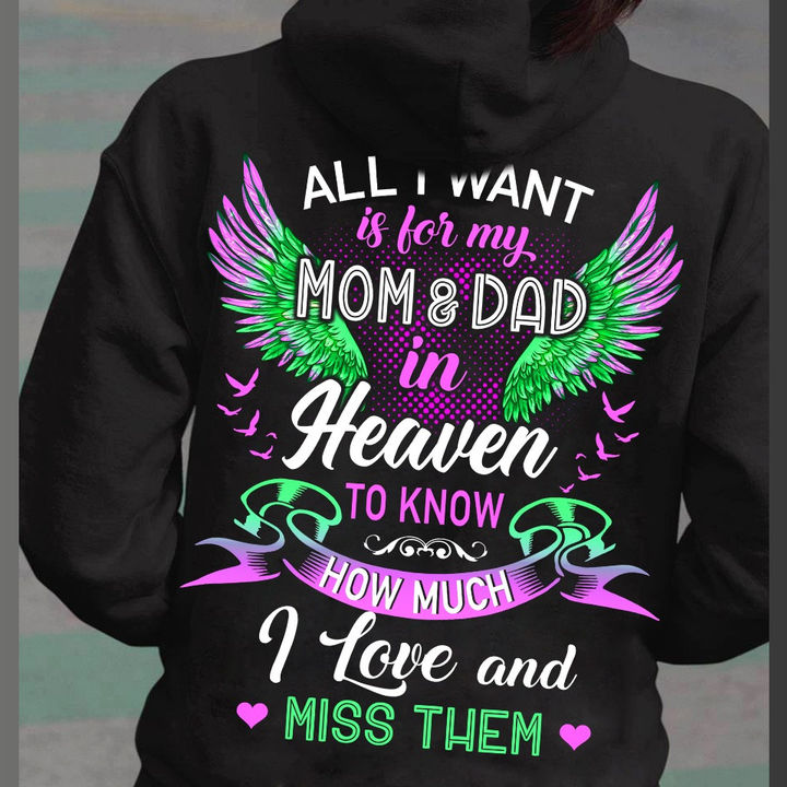 Mom And Dad In Heaven Classic T-Shirt