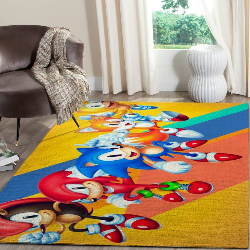 Sonic the Hedgehog Area Rug V4