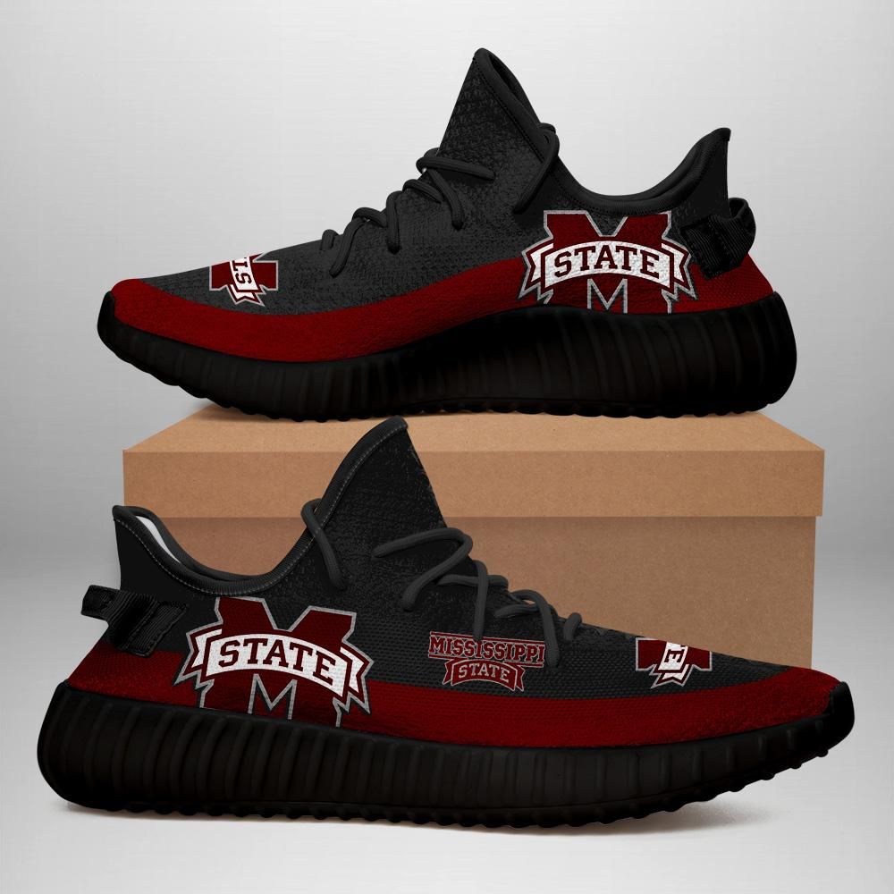 Mississippi State Bulldogs Unisex Sneaker Football Custom Shoes Mississippi State Bulldogs YZ Boo