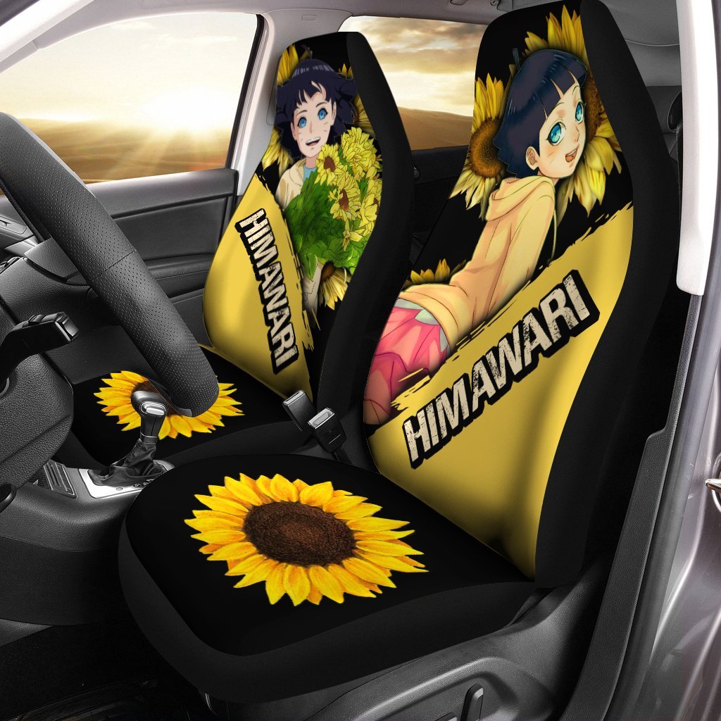 Uzumaki Himawari Car Seat Covers Custom Boruto: Naruto Next Generations Anime