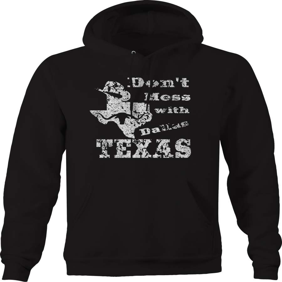 Don’t Mess with Texas Cowboy Hat Dallas Oil Longhorn UT  Hoodie