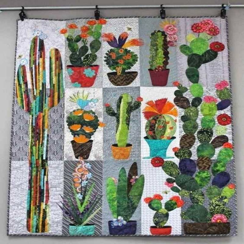 Cactus Blanket TH2906 Quilt