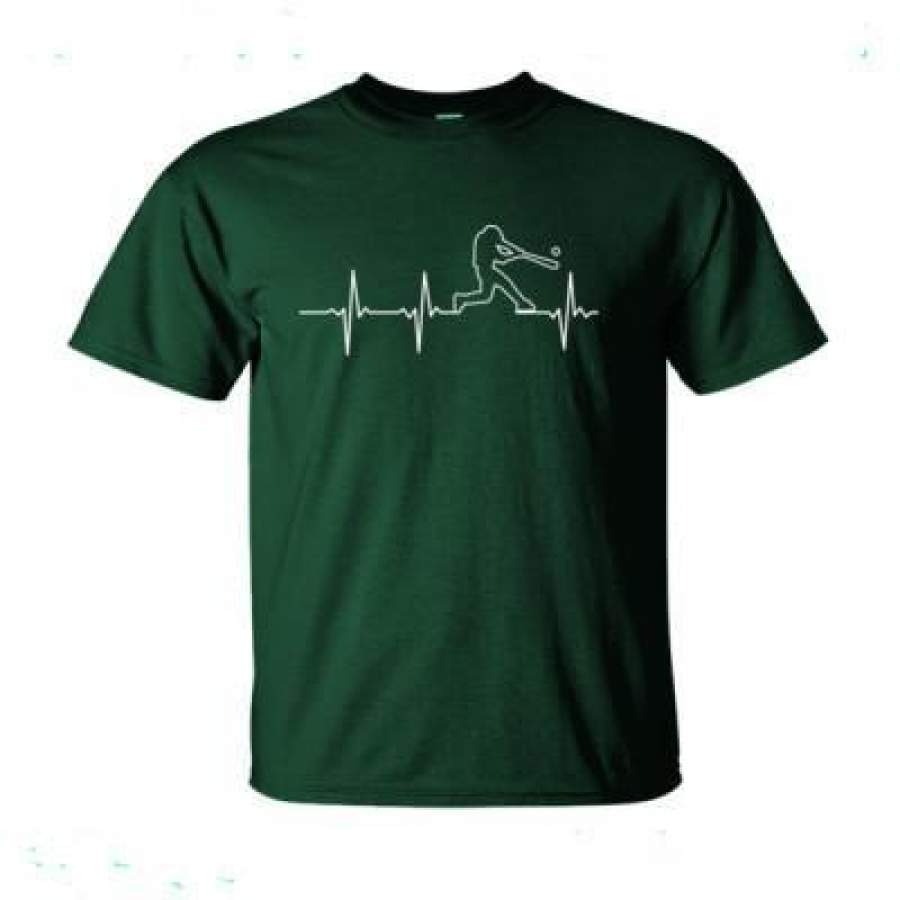 AGR Baseball Heartbeat – Ultra-Cotton T-Shirt