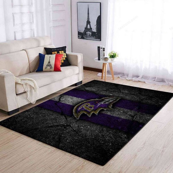 Baltimore Ravens Area  Sku 1592 Rug