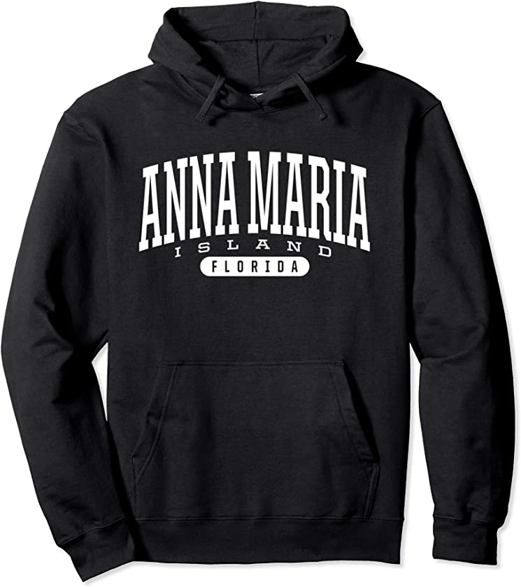 Anna Maria Island Hoodie Sweatshirt College University Style