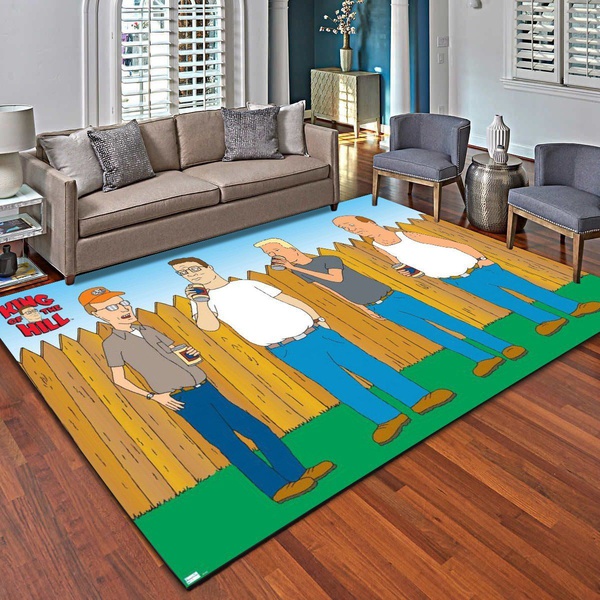 King Of The Hill Group Area Rug, Living Room Bedroom Carpet