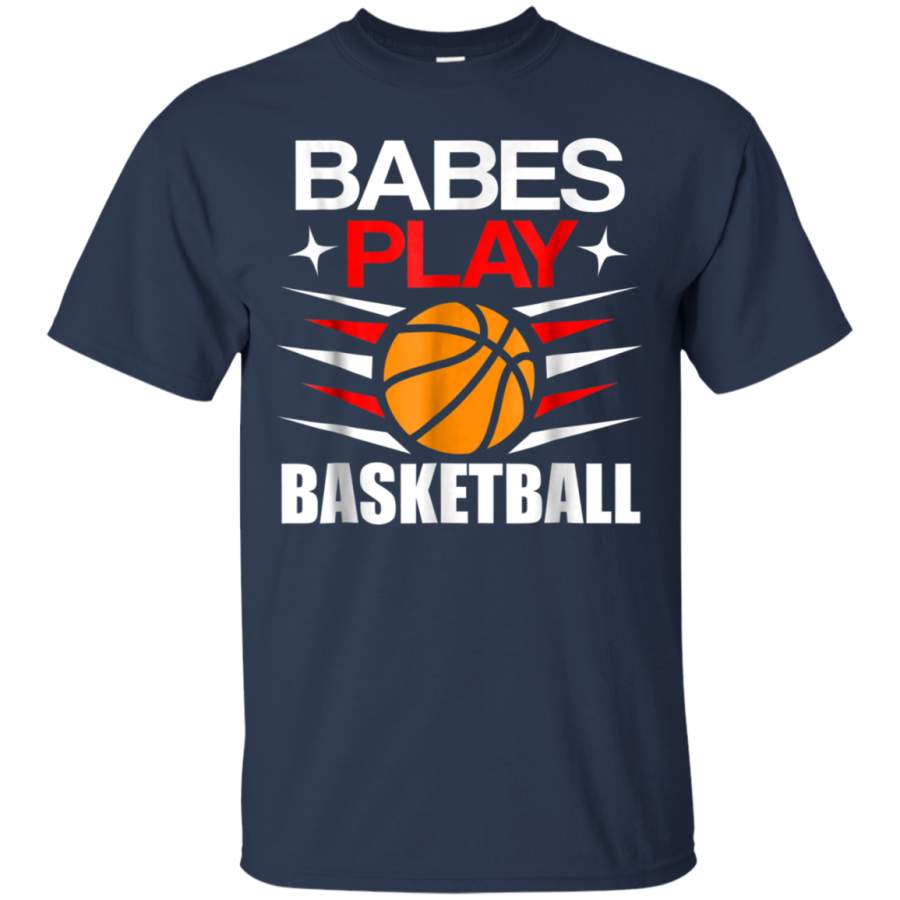 AGR Babes Play Basketball Shirts T Shirts For Girls Women